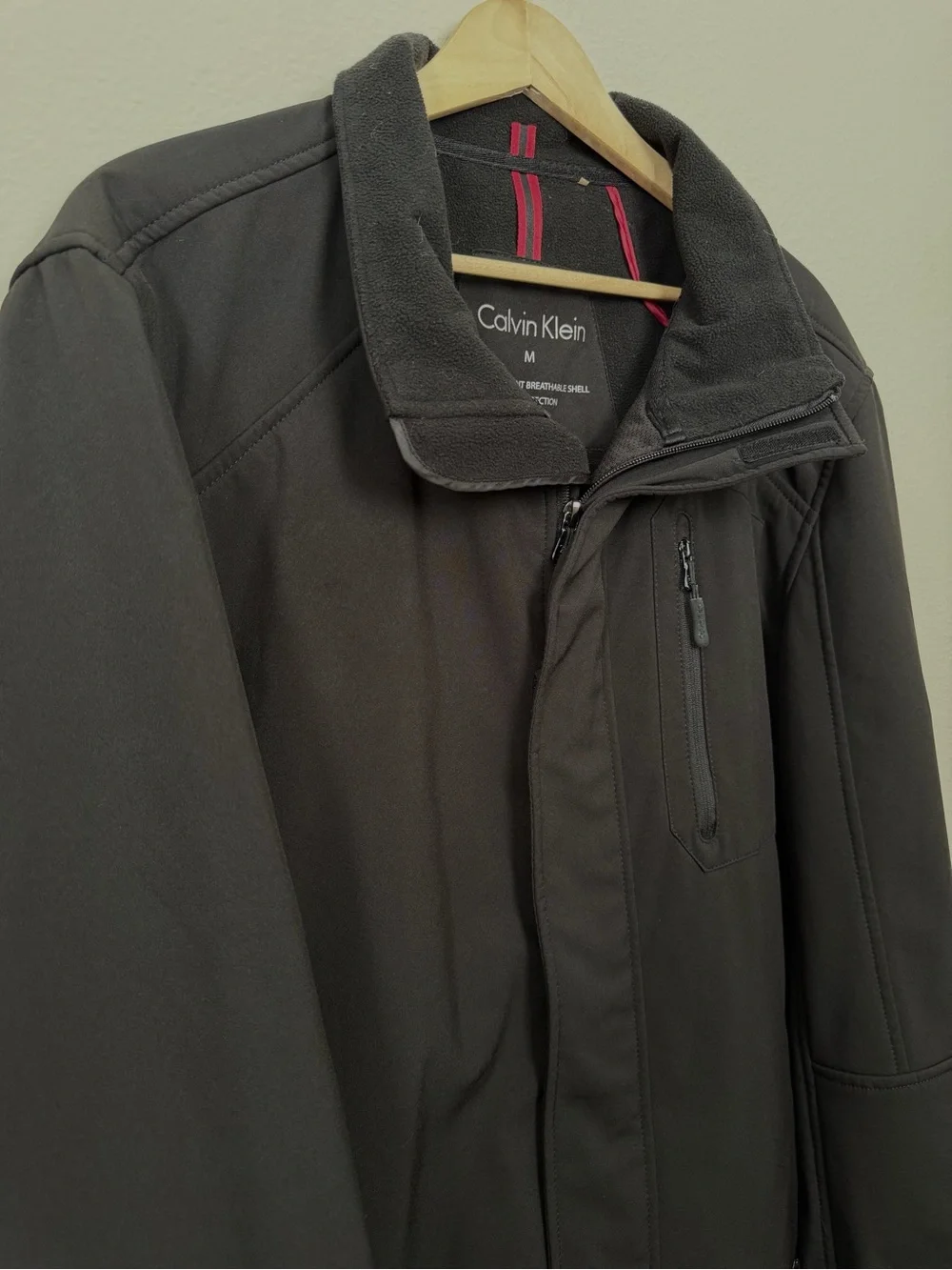Calvin Klein Men's Black Performance Softshell Jacket